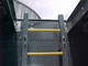 Access ladder opening from fan deck